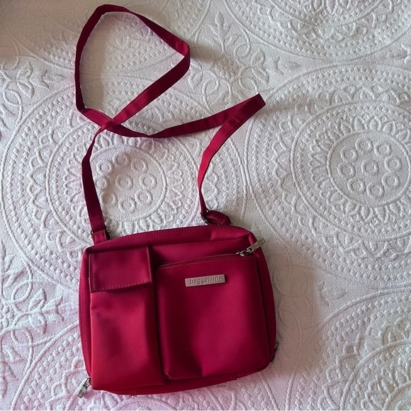 BAGGALLINI red crossbody purse medium size pockets - Picture 4 of 4